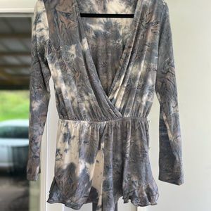 Tie dye romper